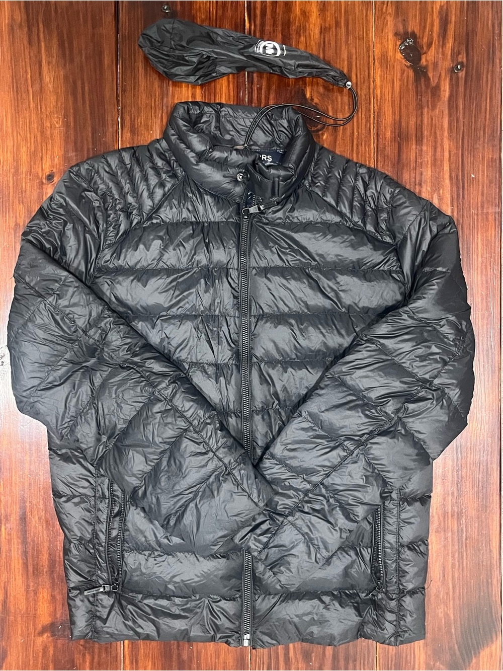 Michael Kors Black Packable Down Puffer Jacket XL